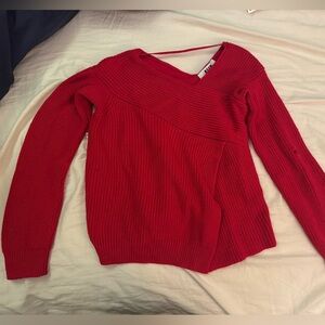 MSGM red wool sweater size small